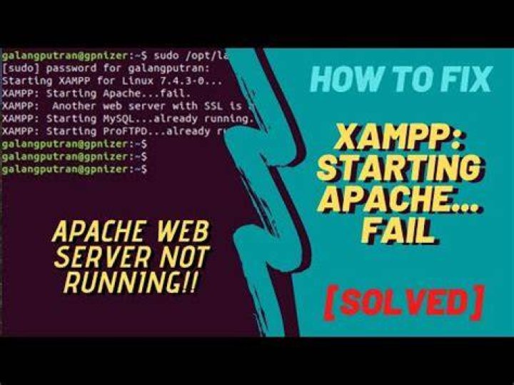 XAMPP: Starting Apache...fail [duplicate]