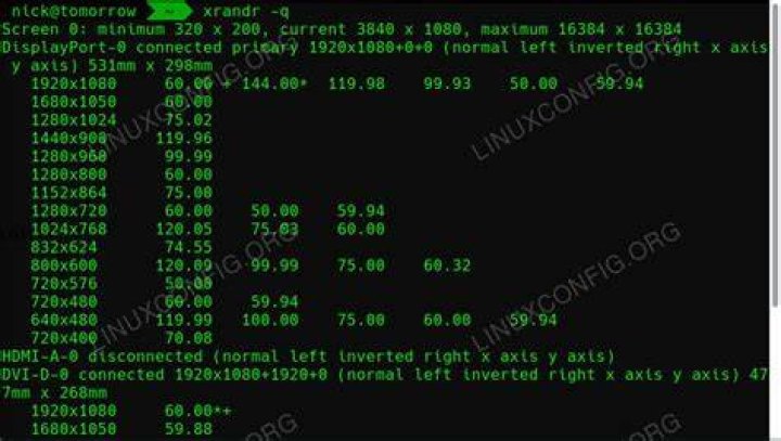 xrandr not listing all connected monitors